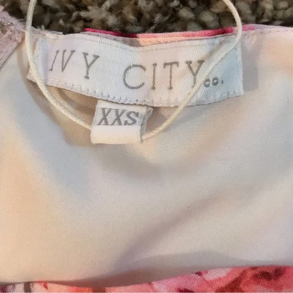 NEVER WORN Ivy City Co Ballerina pink floral dress - Picture 7 of 12